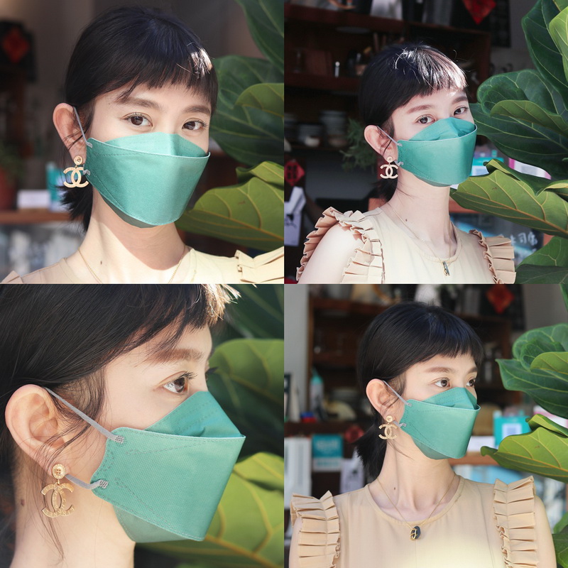 佑合4D醫療口罩 - 綠光漸層